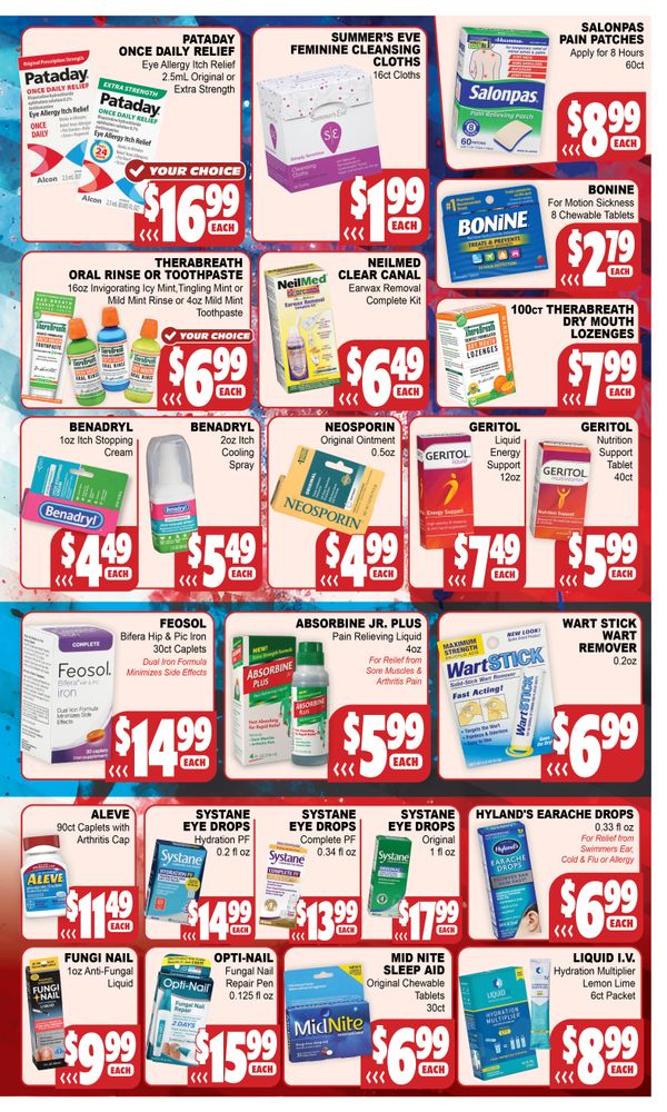 Sales & Specials Nola Discount Pharmacy
